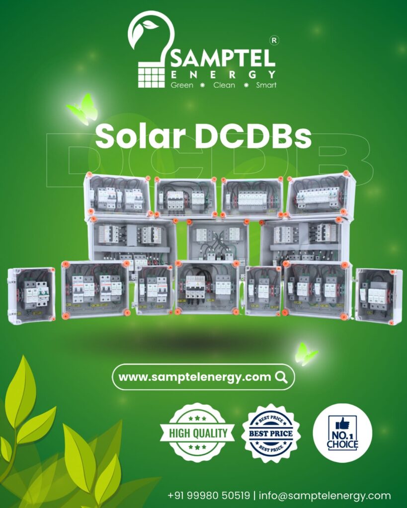 Solar DCDB Boxes Manufacturer in India, Ahmedabad