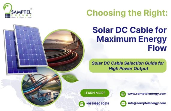 Choosing the Right Solar DC Cable for Maximum Energy Flow