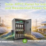 Solar APFC Panel for Industrial and Residential Power Savings