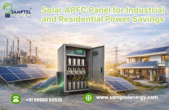 Solar APFC Panel for Industrial and Residential Power Savings