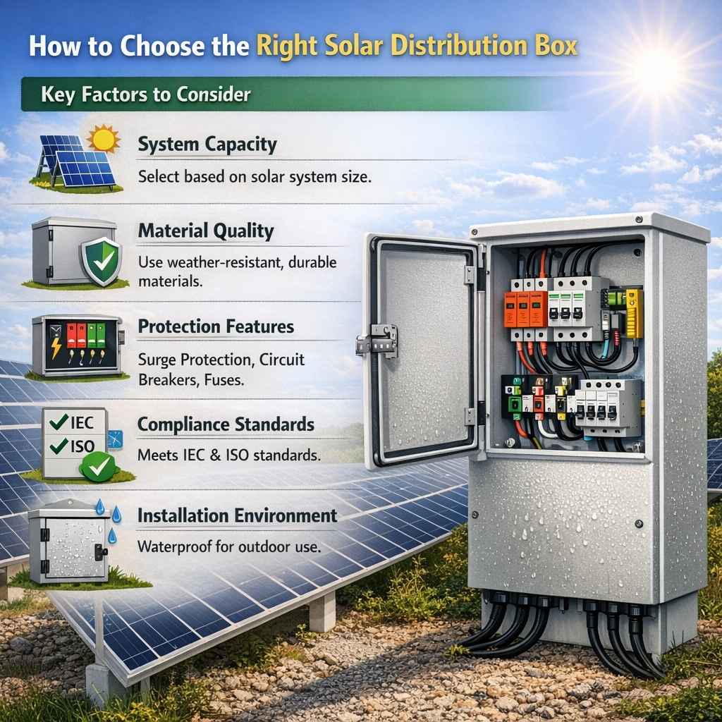 How to Choose the Right Solar Distribution Box